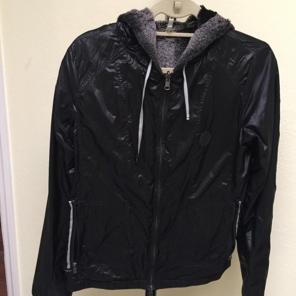 Armani Jeans- Polyamide & Faux Fur jacket hooded